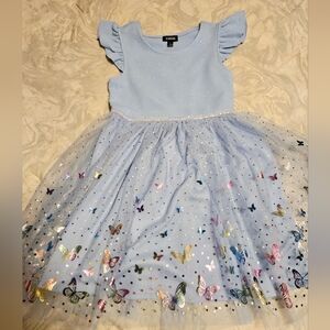 BEAUTIFUL BUTTERFLY GIRLS DRESS